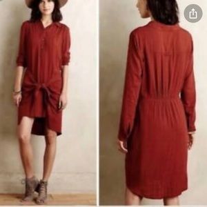 Maeve Anthropologie wrap dress size 12